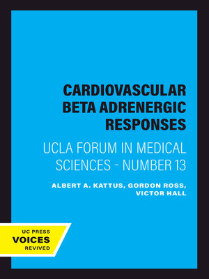 cover image of Cardiovascular Beta Adrenergic Responses